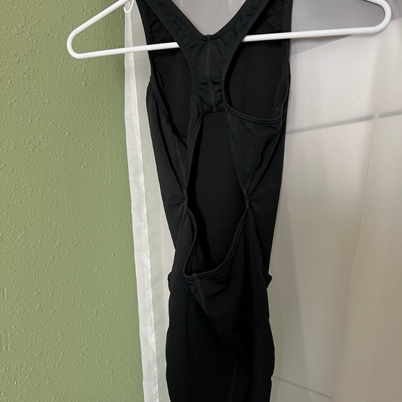 TYR one piece swim suit, size 30, extra small, black. - Picture 2 of 3